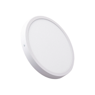 PAINEL LED SALIENTE 24W REDONDO BRANCO 3CCT