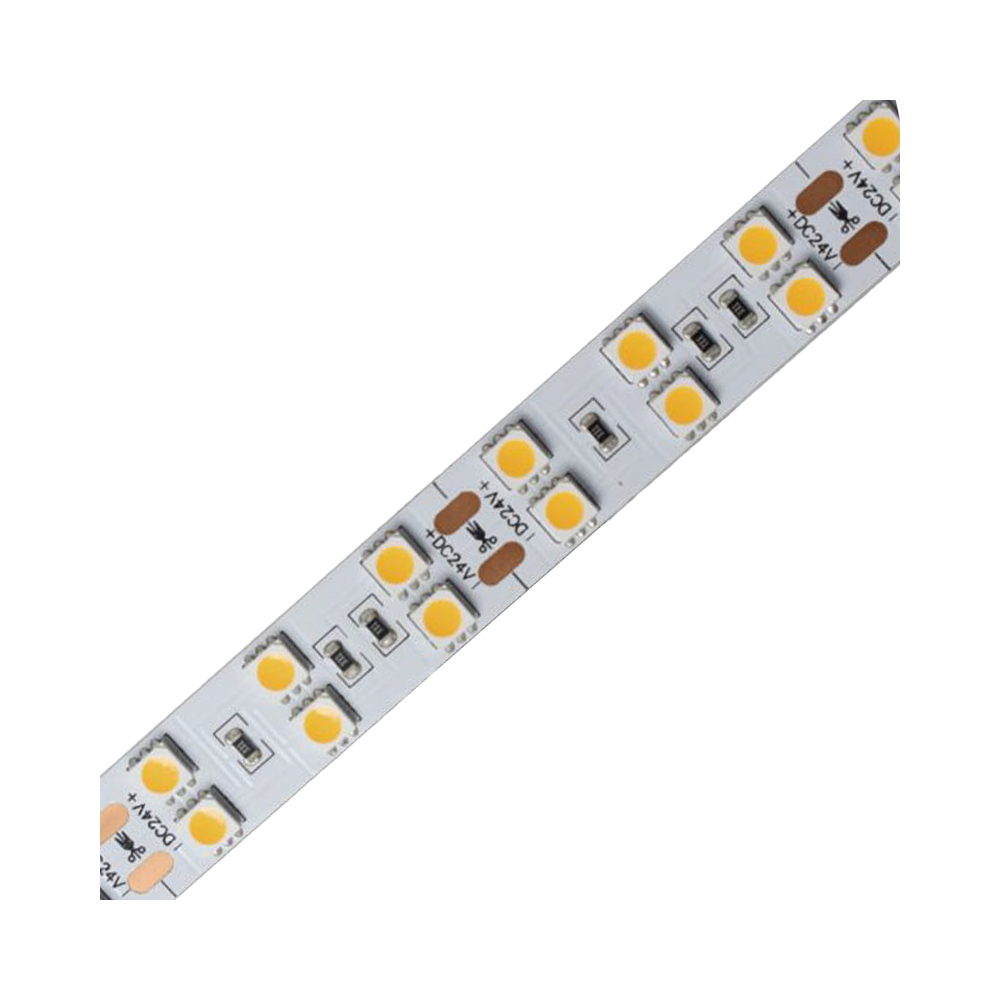 FITA LED 5050 120 LEDS 19.2W 12V IP20 3000K