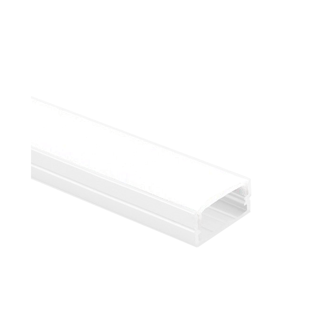 PERFIL ALUMÍNIO BRANCO SALIENTE 17 X 7 X 2000mm