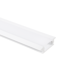 PERFIL ALUMÍNIO BRANCO EMBUTIR 25 X 5 X 2000mm