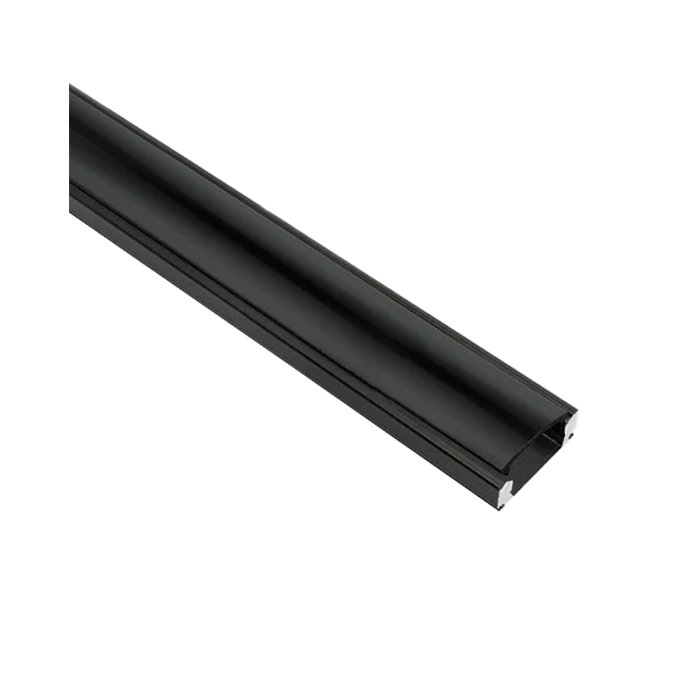 PERFIL ALUMINIO PRETO SALIENTE 17 X 7 X 2000mm S24