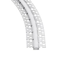 PERFIL ALUMINIO EMBUTIR PLADUR FLEXIVEL 2000MM S25