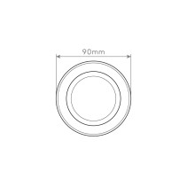 ARO GU10/MR16 SAL.RED ORI. BRANCO S24