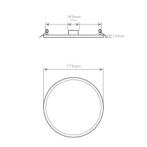 PAINEL LED EMBUTIR 15W 6400K MOLA AJUSTAVEL LUSELAMP