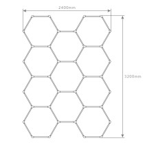 MODULUS 11 HEX 138W RGB 13800LM IP44 DC24V S25