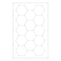 MODULUS 14 HEX 672W 6400K 67200LM IP44 220V S25