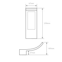 LUMINÁRIA DE JARDIM 15W PVC 4200K  S24