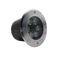 PROJETOR DE CHÃO REDONDO 6X1W 3000K