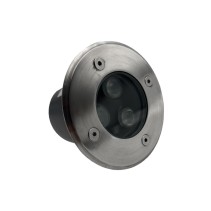 PROJETOR DE CHÃO REDONDO 3X1W 6400K