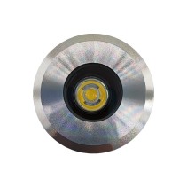 PROJETOR DE CHÃO REDONDO 50mm 1W 3000K