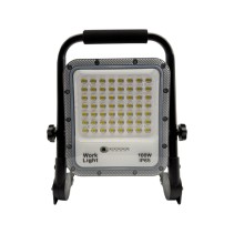 PROJETOR DE BATERIA 100W SMD LED IP65 PVC S24