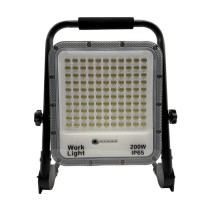 PROJETOR DE BATERIA 200W SMD LED IP65 PVC S24