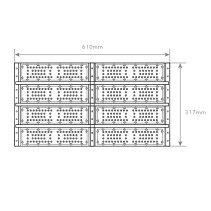 PROJETOR DE ESTÁDIO 400W 6400K