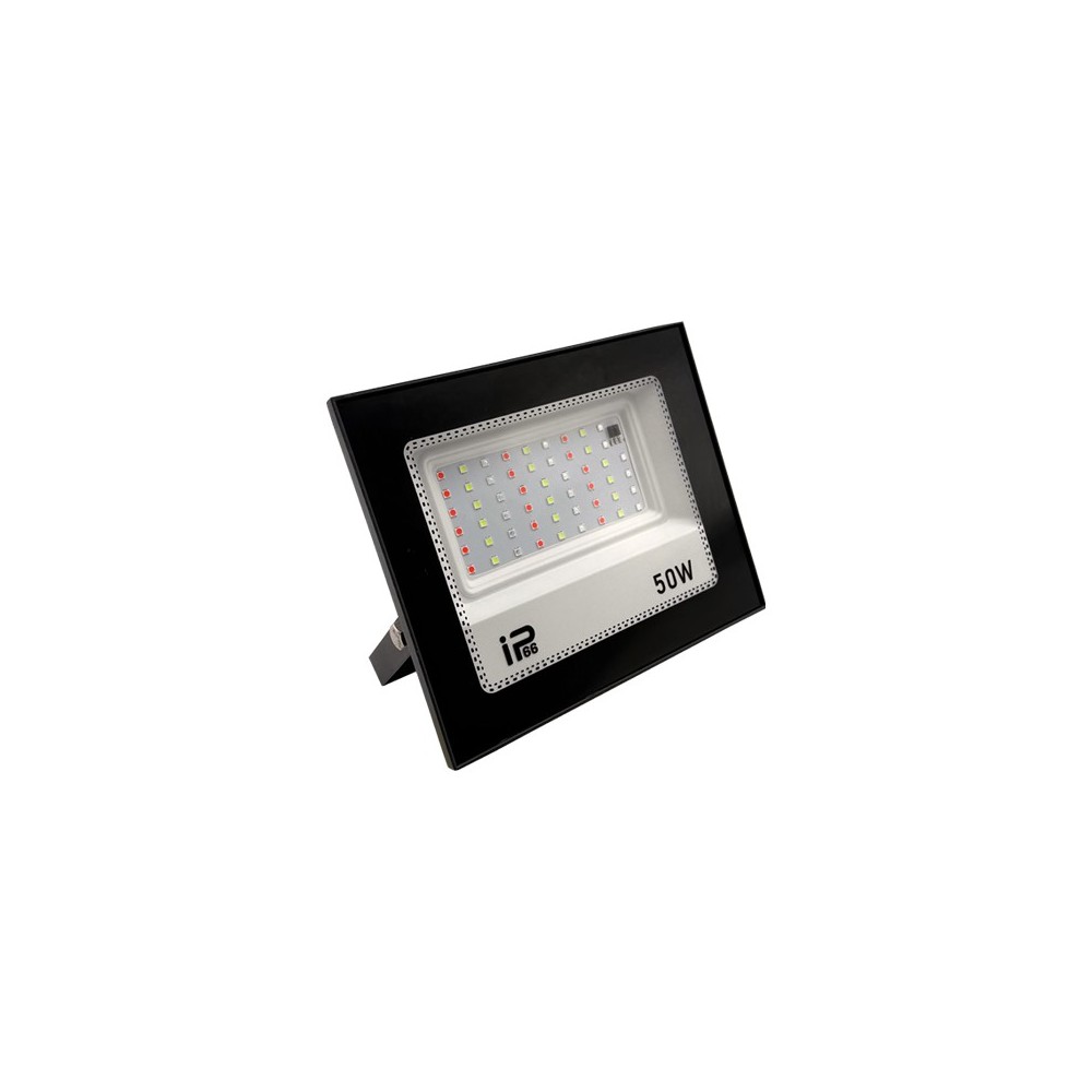 PROJETOR SERIE S PRETO 50W RGB