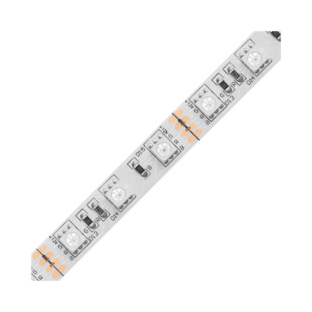 FITA LED 5050 60 LEDS 14.4W 12V IP20 RGB