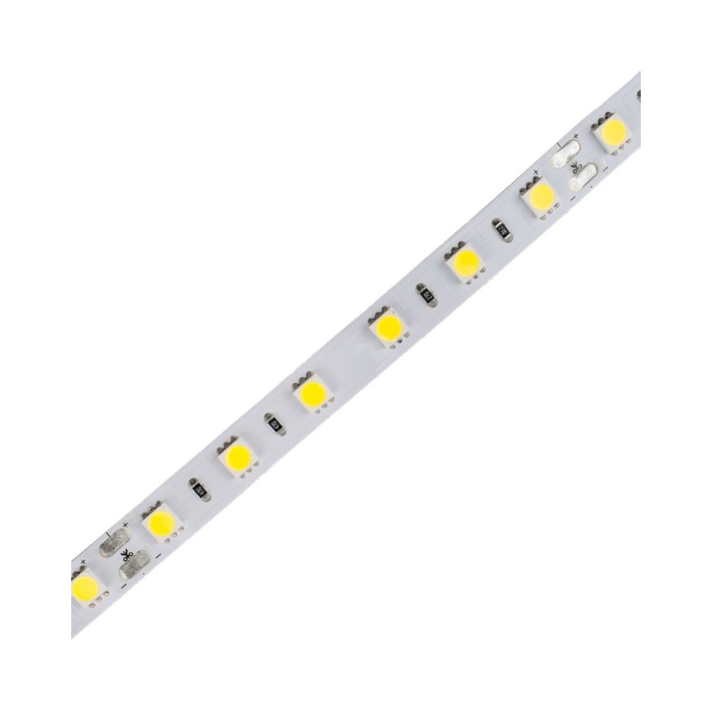 FITA LED 5050 60 LEDS 14.4W 12V IP44 6400K