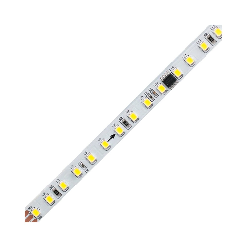 FITA LED 2835 120 LEDS 14.4W 24V IP20 IC 6400K
