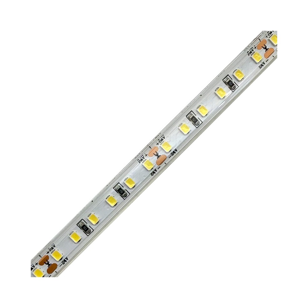 FITA LED 2835 120LEDS 14.4W 24V IP65 3000K S24