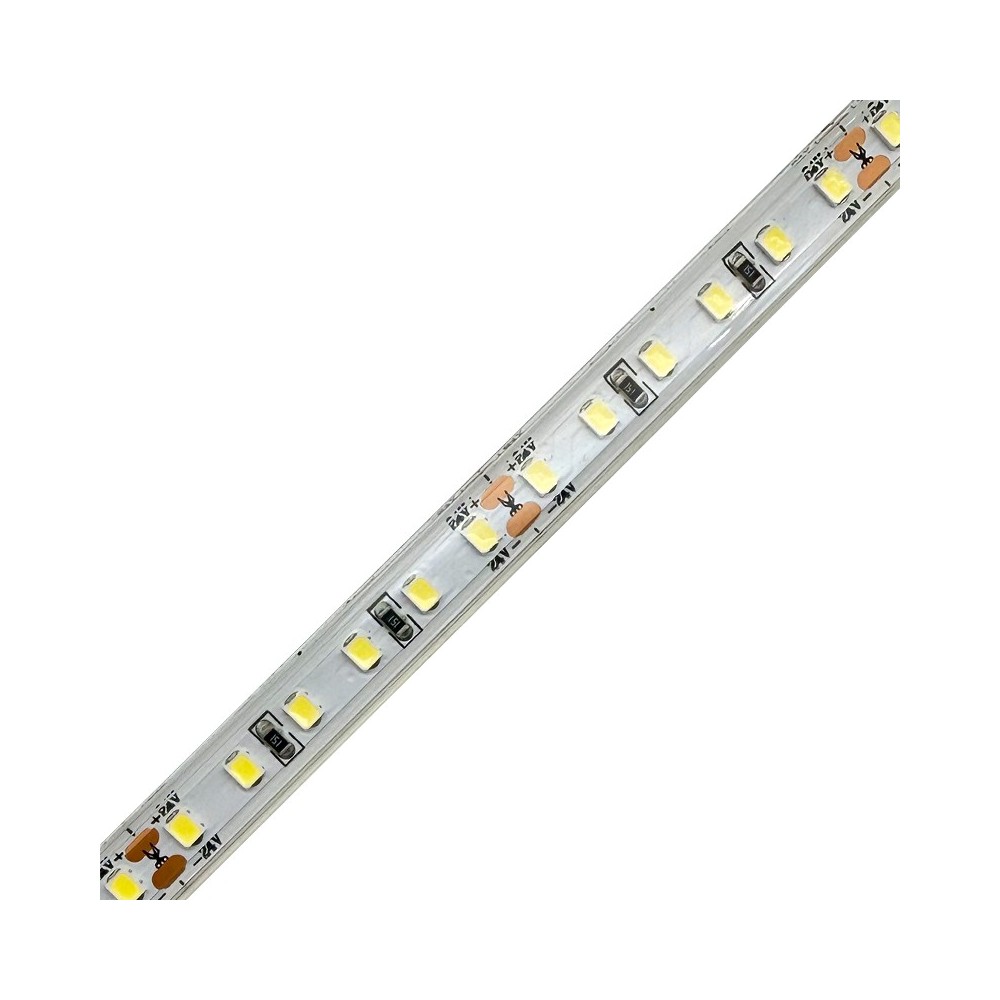 FITA LED 2835 120LEDS 14.4W 24V IP65 6400K S24
