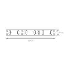 FITA LED 2835 120LEDS 14.4W 24V IP65 6400K S24