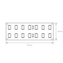 FITA LED 2835 280LEDS 34W 4200K DUPLA S24