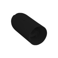 CASQUILHO E14 PVC PRETO LISO