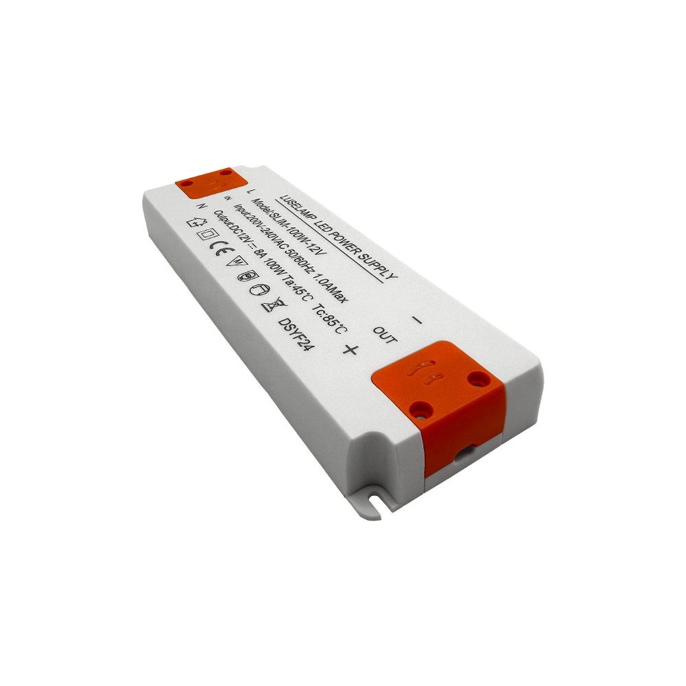 TRANSFORMADOR 12V 100W 8A IP44