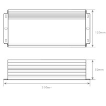 TRANSFORMADOR 12V 400W 25A IP67