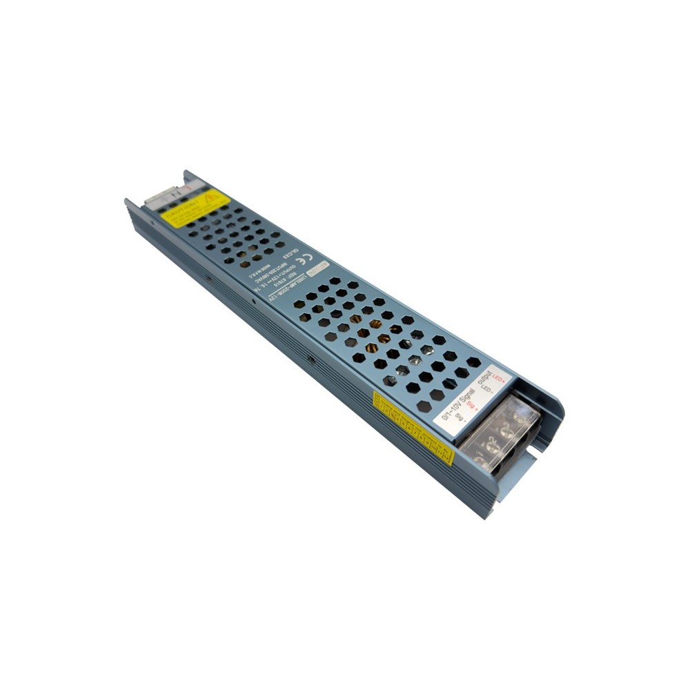 TRANSFORMADOR DIMÁVEL 12V 200W 16.70A IP20