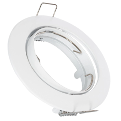 ARO GU10/MR16 REDONDO BRANCO ORIENTÁVEL