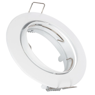 ARO GU10/MR16 REDONDO BRANCO ORIENTÁVEL