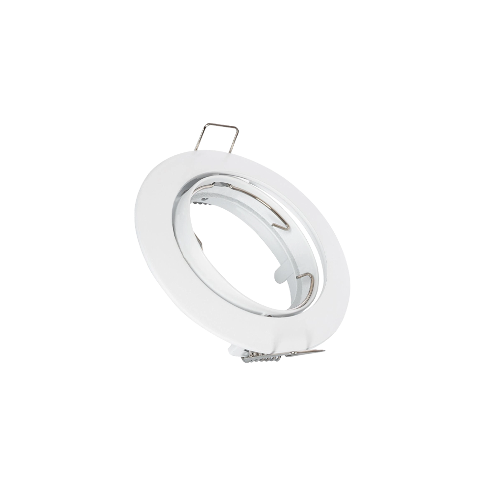 ARO GU10/MR16 REDONDO BRANCO ORIENTÁVEL