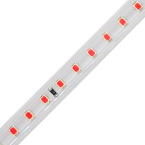 FITA LED 2835 120 LEDS 12W 220V IP65 VERMELHO