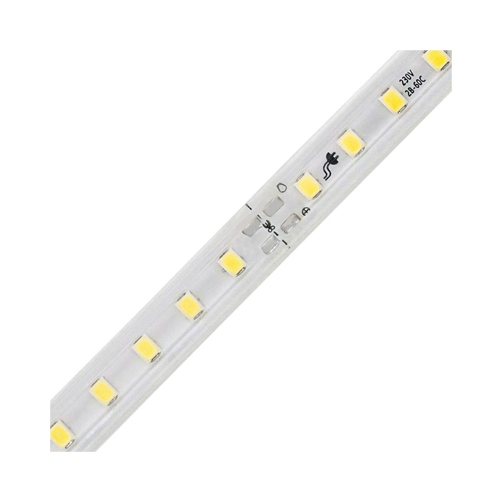 FITA LED 2835 240 LEDS 12W 220V IP65 10-10CM 6400K