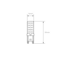 LÂMPADA G9 5W 220V SILICONE 6400K