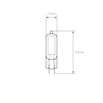 LÂMPADA G4 4W 220V COB DIMÁVEL 6400K