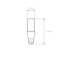 LÂMPADA PLC E27 9W 6400K