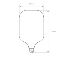 LÂMPADA T100 E27 24W 4200K