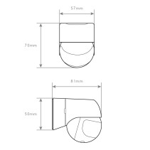 SENSOR DE MOVIMENTO SP-S15A IP44