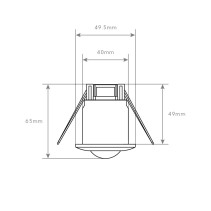 SENSOR DE MOVIMENTO SP-S05 IP44
