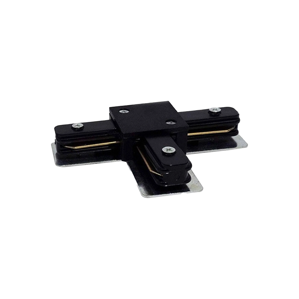 UNIÃO T PARA CALHA MONOFÁSICA PRETA