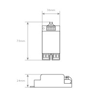 SENSOR DE MOVIMENTO MICRO-ONDAS IP20