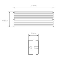 ARM. DE EMERGENCIA SALIENTE 5W ( TRANSPARENTE )