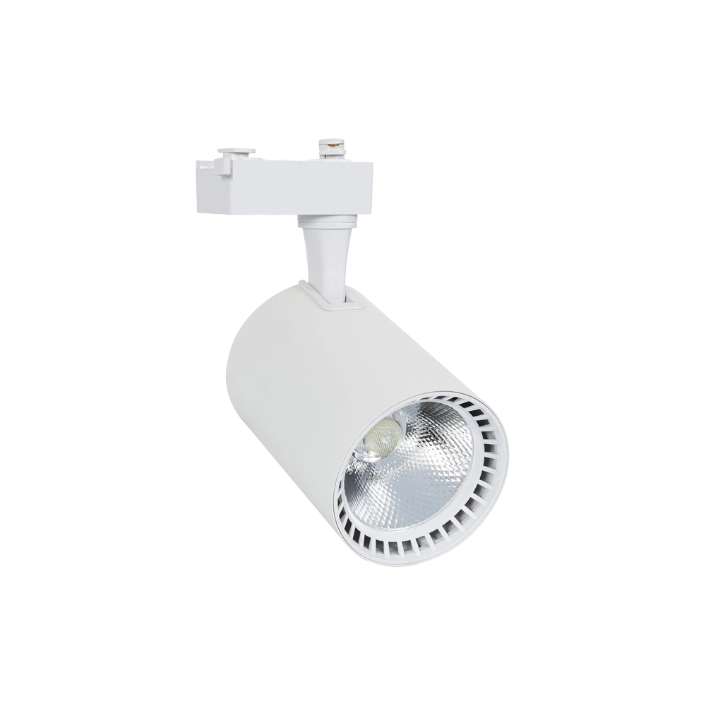 PROJ. DE CALHA MONOFÁSICO PVC BRANCO 30W 3000K