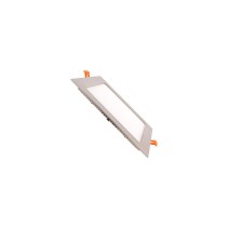PAINEL LED EMBUTIR 4W QUADRADO NÍQUEL 4200K LM