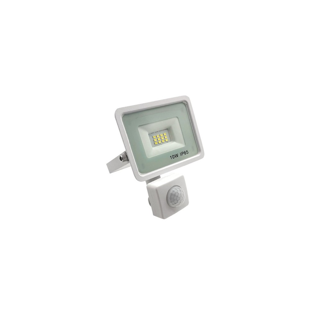 PROJETOR COM SENSOR 10W BRANCO 6400K LUMILIGHT
