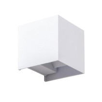 APLIQUE CUBO BRANCO 6W 3000K