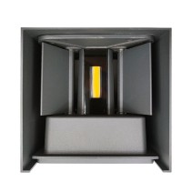 APLIQUE CUBO CINZENTO 6W 3000K