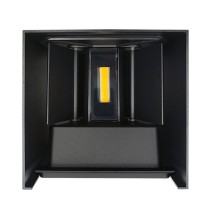 APLIQUE CUBO PRETO 6W 3000K