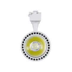 PROJ. DE CALHA MONOFÁSICO PVC BRANCO 20W 6400K